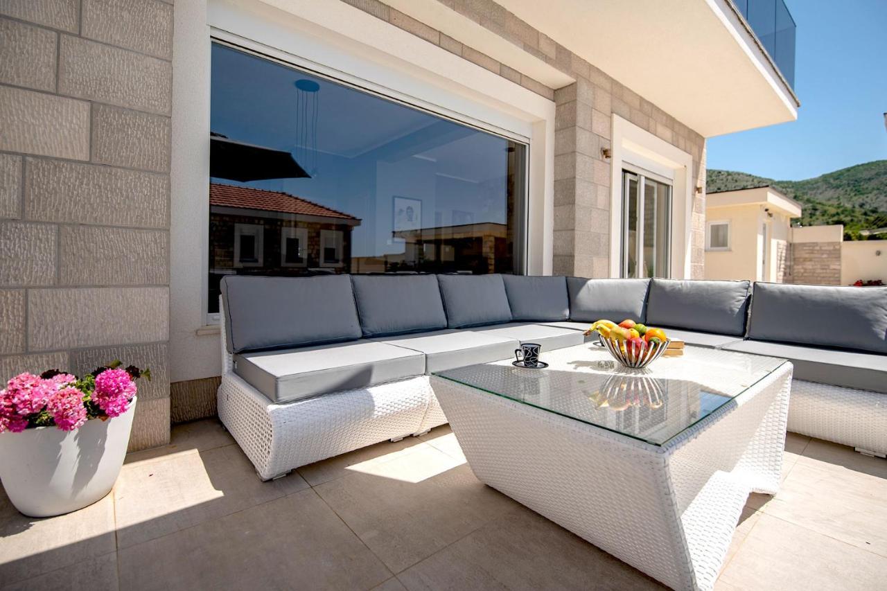 Luxury Villa Miriam With Private Pool And Jet Pool Near Dubrovnik Ivanica Exteriér fotografie