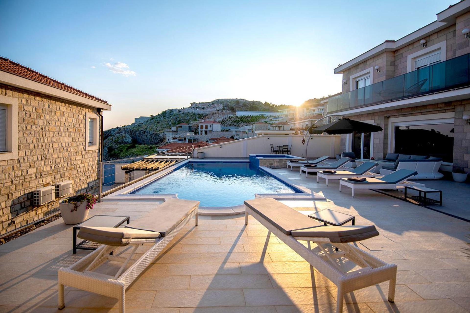Luxury Villa Miriam With Private Pool And Jet Pool Near Dubrovnik Ivanica Exteriér fotografie